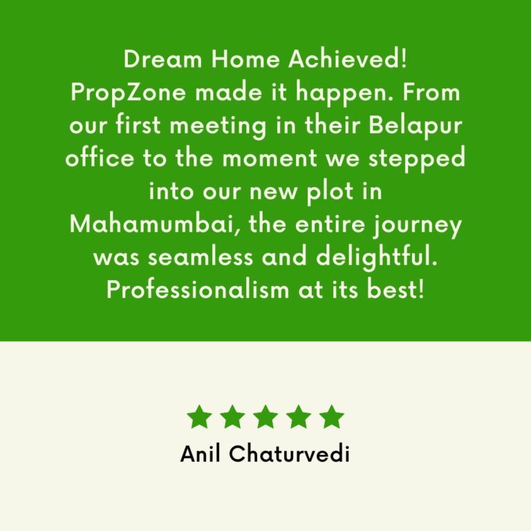 Feedback - PropZone Realtors & Developers