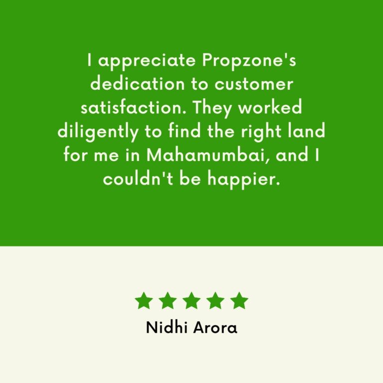 Feedback - PropZone Realtors & Developers